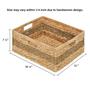 Imagem de Cesta de Armazenamento Retangular Jumbo StorageWorks - Cesta de Vime