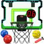 Imagem de Cesta de Basquete Mini Indoor OKKIDY com Placar LED