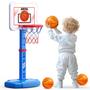 Imagem de Cesta de Basquete ShyLizard para Bebês - Uso Interno/Externo com 3 Bolas