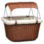 Imagem de Cesta de bicicleta PetSafe Happy Ride Wicker para cães e gatos