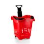Imagem de Cesta de Compras Com Rodas Rodinhas Lofity 30Lts