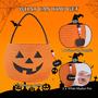 Imagem de Cesta de Halloween MELLBAY Halloween Trick or Treat Pumpkin