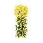 Imagem de Cesta de Suspensão de Parede com Flor Artificial Violeta (100cm) - Orquídea Artificial para Decoração de Festa
