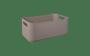 Imagem de Cesta Organizadora Grande Coza Fit 30,5 x 18,5 x 12 cm Warm Gray