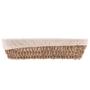 Imagem de Cesta Oval de Sisal com Forro em Tecido 28cm Wolff