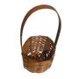 Imagem de Cesta Pequena Redonda Bambu 14 x5cm Decorativo kit c/ 10 un