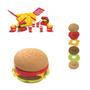 Imagem de Cesta pic burguer magic toys