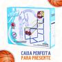 Imagem de Cesta Tabela Basquete Infantil Kit 2 Bolas Bola Rede Grande