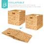 Imagem de Cestas de Armazenamento Best Choice Products - Conjunto de 5 Hyacinth