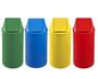 Imagem de Cesto 51 x 24 23l com tampa basculante diversas cores