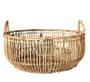 Imagem de Cesto com alça redondo em rattan 40 cm