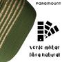 Imagem de Cesto de Fibra Natural E Algodão C/Alça 46x28x20 Cm Verde