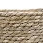 Imagem de Cesto de Fibra Natural Seagrass Com Fundo Preto 20x27x27 cm - D'Rossi