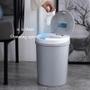Imagem de Cesto de lixo automático 9l azul com sensor touch inteligente para cozinha