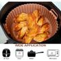 Imagem de Cesto Forma de Silicone AirFryer 20cm Protetor Antiaderente Cesta Fritadeira Bandeja Reutilizável Air Fry