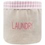 Imagem de Cesto Laundry Bege 33x33 - Mameg Home