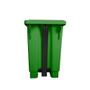 Imagem de Cesto Lixeira Plástica Resistente Pedal 50 Lts Verde