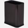 Imagem de Cesto lixo 10l inox black sem tampa para banheiro