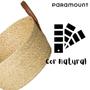 Imagem de Cesto Multiuso De Fibra Natural 24x11 Com Alça Marrom