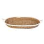 Imagem de Cesto Multiuso De Fibra Natural Algodão Com Alça 52x29cm