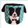 Imagem de Cesto Organizador Brinquedos Pet Tam. P - Border Collie