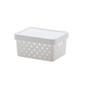 Imagem de Cesto Organizador com Tampa 896 Branco-Paramount