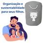 Imagem de Cesto Organizador De Roupa Suja Infantil Lavanderia Secalux