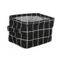 Imagem de Cesto Organizador Tartan Retangular Dobrável em Poliéster  20x14x16cm - Western