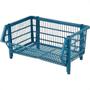 Imagem de Cesto Plast.Azul.Md 57 X 27 X 41 - Kit C/12 PC
