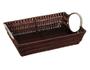 Imagem de Cesto Retangular Africa Com Alca Oval Yk9128