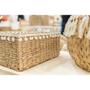 Imagem de Cesto Retangular Fibras Folk 14x12x13cm - Yoi