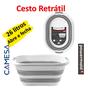 Imagem de Cesto Retrátil 26L Lavanderia Powermaid Camesa