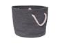 Imagem de Cesto Square Gist Cotton Grey 25cm - Mimo Style