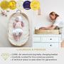Imagem de Cesto Troca Bebê Premium BEBE BASK - Rattan com Acesso Fácil