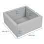 Imagem de Cestos de Brinquedos ECR4Kids SoftZone Play Patch Binner - Pacote com 2