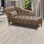 Imagem de Chaise Longue Divã Montreal em Madeira de Reflorestamento Veludo 160cm Shop das Cabeceiras