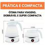 Imagem de Chaleira 127v Compacta Eficiente para Acampamentos 600w