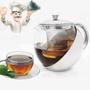 Imagem de Chaleira Bule De Vidro 750 Ml Com Infusor De Aço Inox