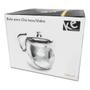 Imagem de Chaleira Bule De Vidro 750 Ml Com Infusor De Aço Inox