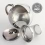 Imagem de Chaleira Bule De Vidro 750 Ml Com Infusor De Aço Inox