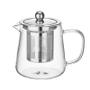Imagem de Chaleira Bule De Vidro Com Infusor de Chá Inox 450ml