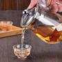 Imagem de Chaleira Bule De Vidro Com Infusor E Tampa Inox Chá 750ml