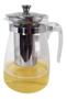 Imagem de Chaleira Bule de Vidro para Chá com Infusor Inox 600ml