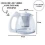 Imagem de Chaleira de vidro 1,25l com infusor interno