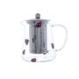 Imagem de Chaleira De Vidro Com Filtro De Aço Inox Ladybug 750Ml - LYOR