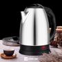 Imagem de Chaleira Elétrica 110v ou 220v Portátil De Aço Inox 1.8 Litros Para Café Chá