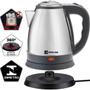Imagem de Chaleira Elétrica 110v ou 220v Portátil De Aço Inox 1.8 Litros Para Café Chá