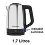 Imagem de Chaleira Eletrica Cadence Pure Inox 1,7 L 220V - CEL810-220