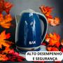 Imagem de Chaleira Elétrica De Inox Premium 1,8 Litros 110V Azul