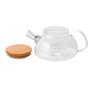 Imagem de Chaleira em Vidro 750 ml com Infusor Glassy TopGet